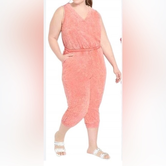 Livi Active Pants - Livi Active French Terry Jumpsuit 26/28